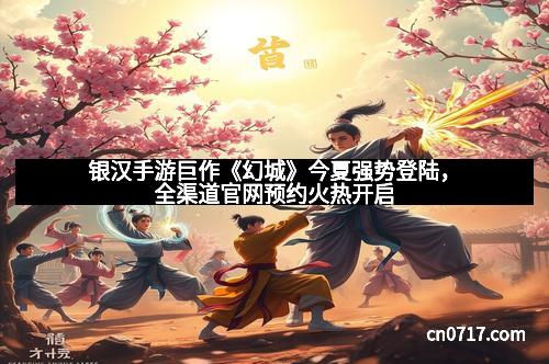 银汉手游巨作《幻城》今夏强势登陆，全渠道官网预约火热开启